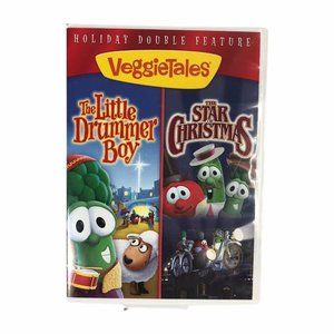 VeggieTales Holiday Double Feature Star Christmas DVD 2014 94Min Not Rated EUC